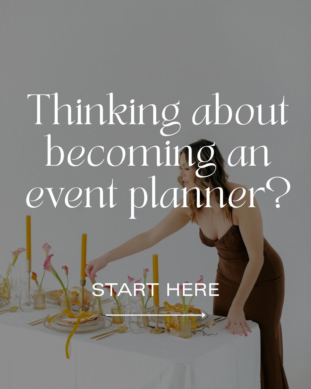 Gabby's post: Thinking about becoming an event planner?
